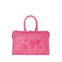 JAMES GLOBAL PINK PYRAMID DUFFLE