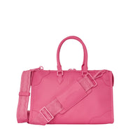 JAMES GLOBAL PINK PYRAMID DUFFLE