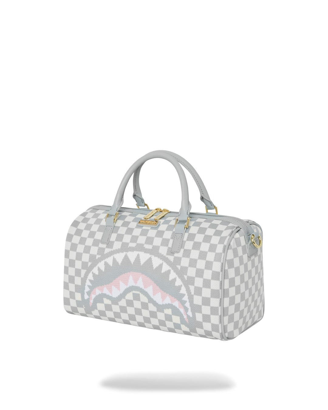 KNIT SHARKS IN PARIS IN CREAM MINI DUFFLE