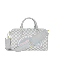 KNIT SHARKS IN PARIS IN CREAM MINI DUFFLE