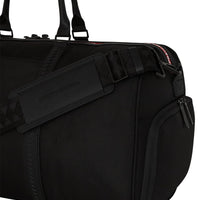 PRINTED ZIPPER SHARK DUFFLE