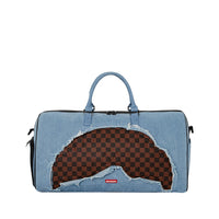 DENIM SHARK DUFFLE