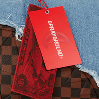 DENIM SHARK DUFFLE
