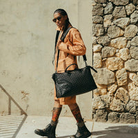 MIDNIGHT CHATEAU PYRAMID DUFFLE