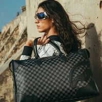 MIDNIGHT CHATEAU PYRAMID DUFFLE