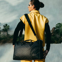 MIDNIGHT CHATEAU PYRAMID DUFFLE