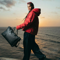 MIDNIGHT CHATEAU PYRAMID DUFFLE