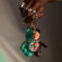 YOUNG X-RAY BEAR KEYCHAIN