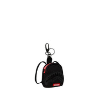 PRINTED ZIPPER SHARK KEYCHAIN
