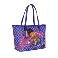 SUSIE CRAYON SHARK MESSENGER TOTE