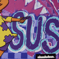 SUSIE CRAYON SHARK MESSENGER TOTE