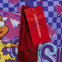 SUSIE CRAYON SHARK MESSENGER TOTE