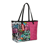 PINK PANTHER PAINTING TOTE