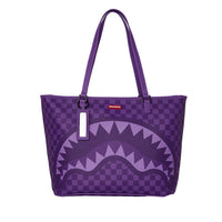 PURPLE SHARK SHARKS IN PARIS TOTE