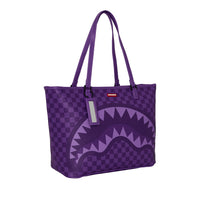 PURPLE SHARK SHARKS IN PARIS TOTE