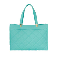 TIFF BLUE STUD TORTUGA TOTE