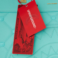 TIFF BLUE STUD TORTUGA TOTE