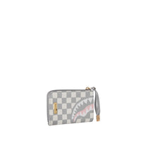 KNIT SHARKS IN PARIS IN CREAM WALLET