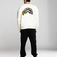 OXIDIZED SHARK CREWNECK