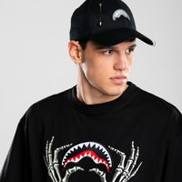 GLOW IN THE DARK SHARK BONE BOXY T-SHIRT