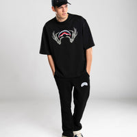 GLOW IN THE DARK SHARK BONE BOXY T-SHIRT