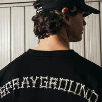 GLOW IN THE DARK SHARK BONE BOXY T-SHIRT