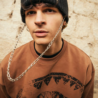 SHARK STAMP CREWNECK