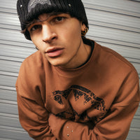 SHARK STAMP CREWNECK