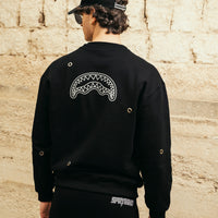 SPRAYGROUND PIERCING CREWNECK