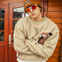CAMO TEDDY CREWNECK