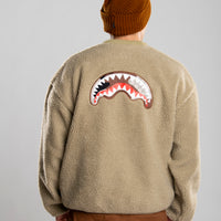 CAMO TEDDY CREWNECK