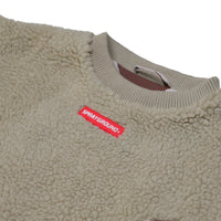 CAMO TEDDY CREWNECK