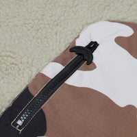 CAMO TEDDY CREWNECK