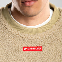 CAMO TEDDY CREWNECK