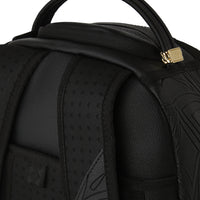 TONAL MONOGRAM EMBOSS SHARK BACKPACK