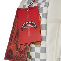 CREAM HENNY QUILT PUFF BACKPACK