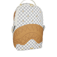 CREAM HENNY QUILT PUFF BACKPACK
