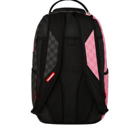 PINK AND BLACK TEAR SIP BACKPACK