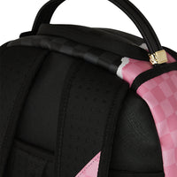 PINK AND BLACK TEAR SIP BACKPACK