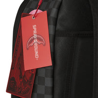 PINK AND BLACK TEAR SIP BACKPACK