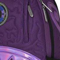 AI QUILTED IRIDESCENT BACKPACK