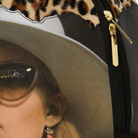 SCARFACE ELVIRA LEOPARD PRINT BACKPACK