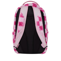 PINK FUR CHECK BACKPACK