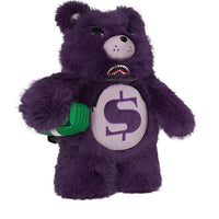 FUR CRAY PURP MONEYBEAR BACKPACK