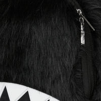 FUR CRAY BLACK BACKPACK