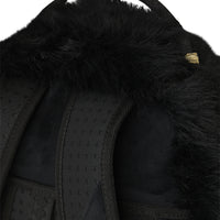 FUR CRAY BLACK BACKPACK