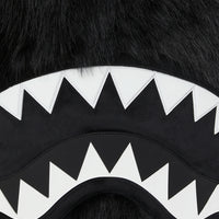 FUR CRAY BLACK BACKPACK