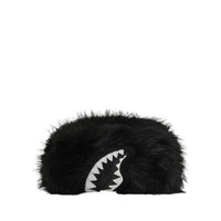 FUR CRAY BLACK POUCH