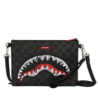 SCRIBBLE SHARK CROSSOVER CLUTCH