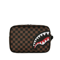 CHECK 2 EMBOSS TOILETRY BAG